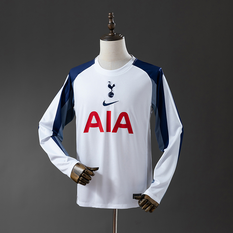 Wanban-Tottenham Hotspur 25 26 Home Long Sleeve Jersey S-4XL