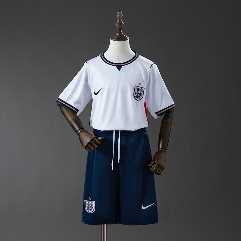 Wanban-England Home Kids Kit Jersey Size 16-28