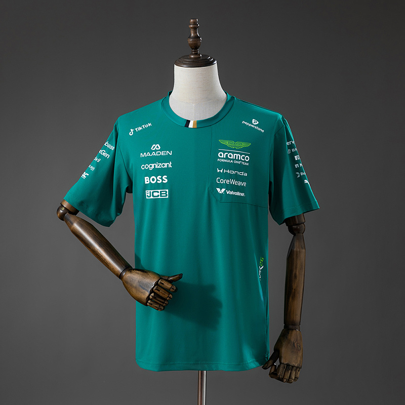 Wanban F1 Aston Martin Team Racing Suit Green S-5XL