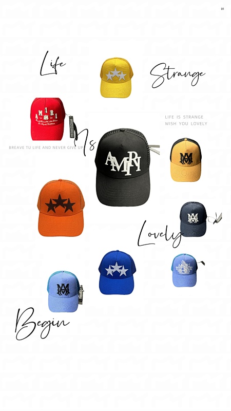 Amiri Caps