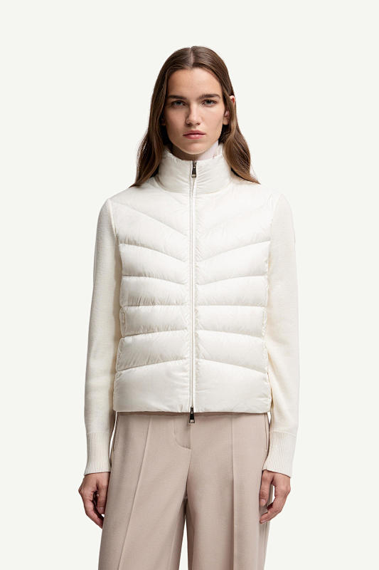 Padded Wool Cardigan Jiujiang S-L