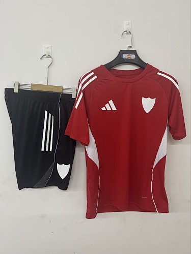 Wanban-2526 Athletic Bilbao Training Suit Red S-3XL