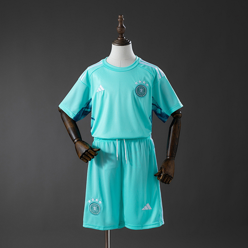 Wanban-Germany Goalkeeper Kids Kit Jerseys Size 16-28