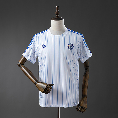 Wanban-Chelsea 25 26 Terrace Icons T-Shirt White S-Xxl