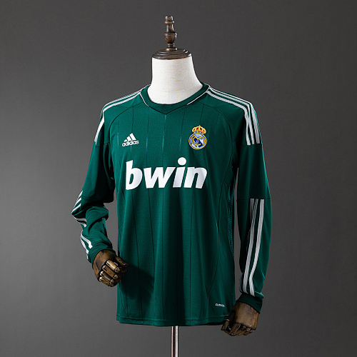 Wanban-Real Madrid 13 Second Away Long Sleeve Retro Jersey S-Xxl