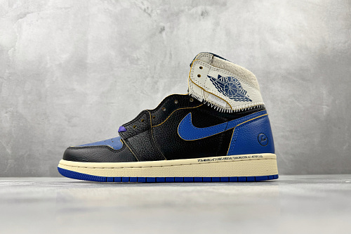 Zhenhui-Union X Fragment Design Jordan Air Jordan 1 High OG SP Royal -IO7847-001