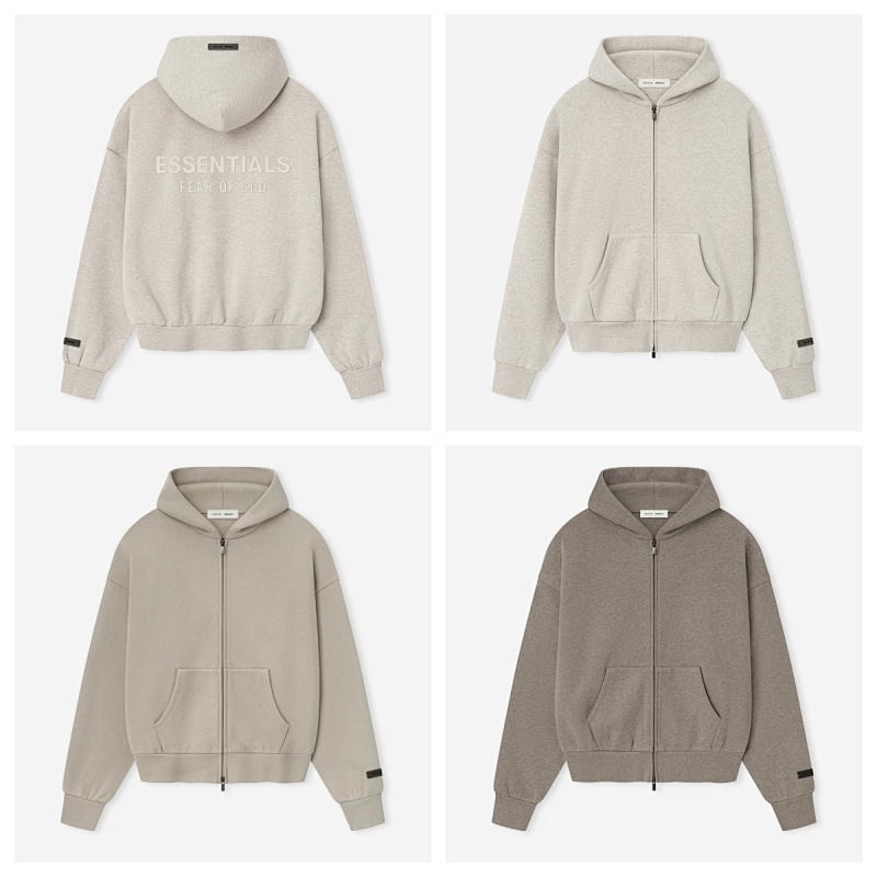 Xiaoxiao-0823302 Essentials Classic Fleece Zip-Up Hoodie S-Xxl