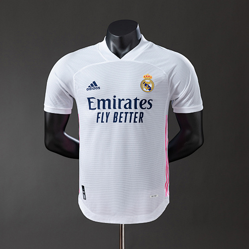 Wanban-Real Madrid 20 21 Player Version Retro Home Jersey S-3XL