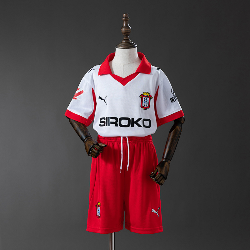 Wanban-Sporting Gijon 25 26 Third Away Kids Kit Jersey Size 16-28