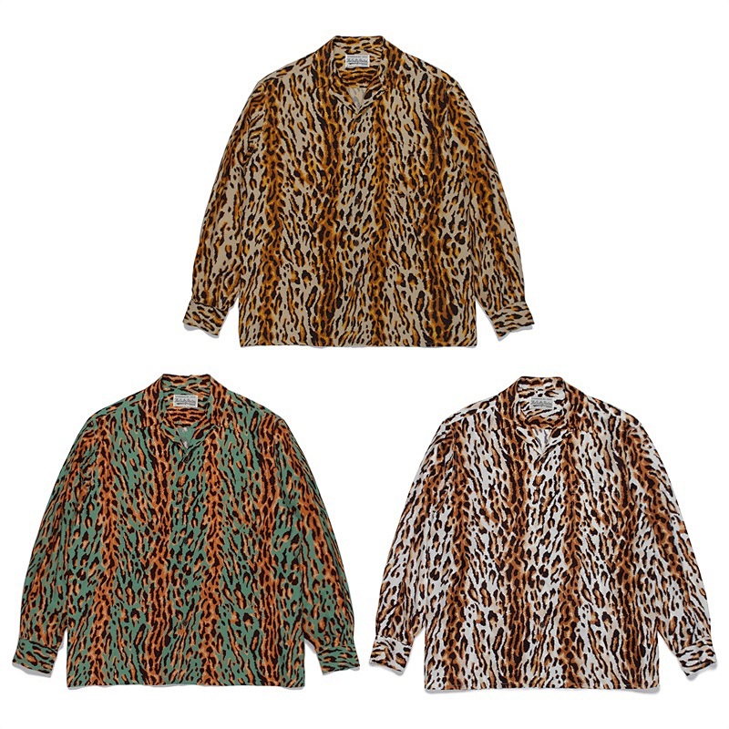 Wacko Maria Leopard Open Shirt