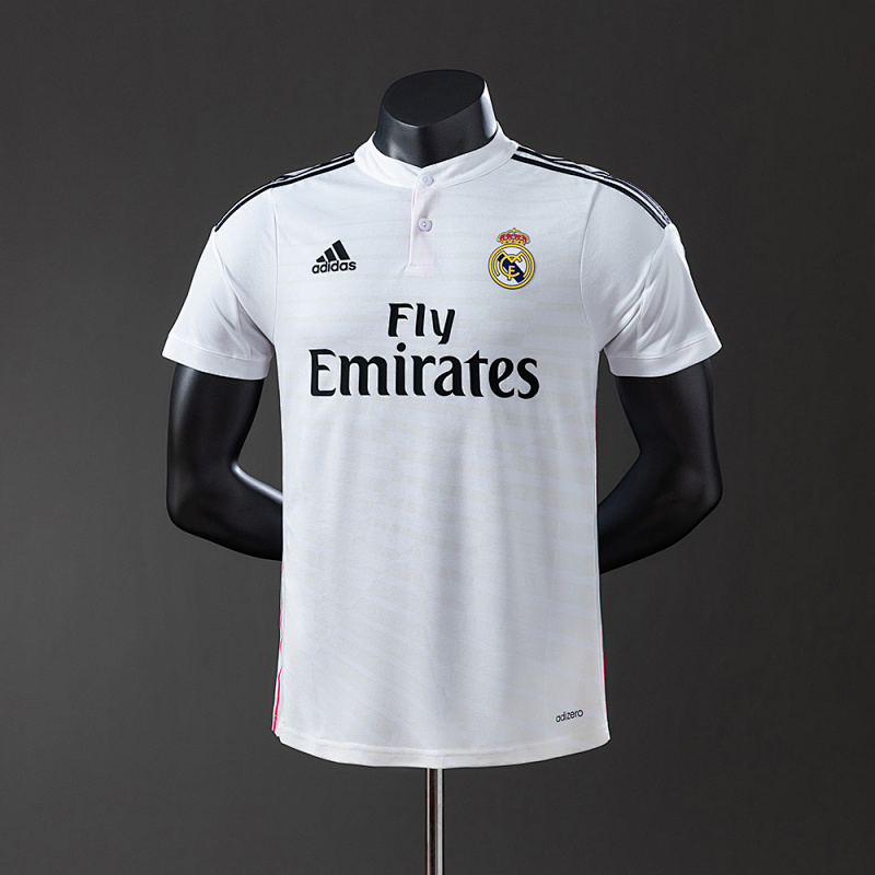 Wanban-Real Madrid 14 15 Home Player Version Retro Jersey S-3XL