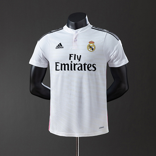Wanban-Real Madrid 14 15 Home Player Version Retro Jersey S-3XL