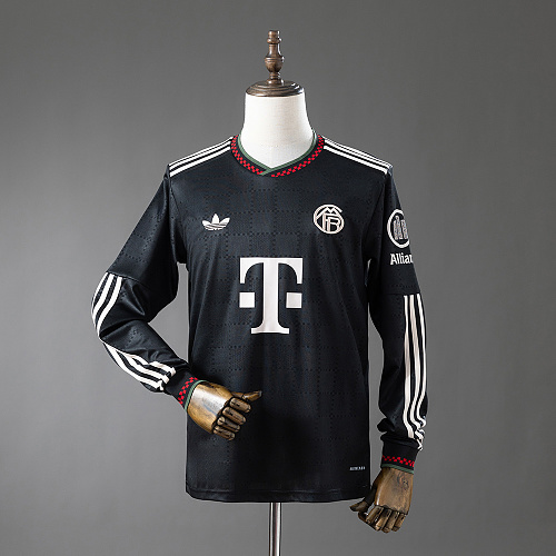 Wanban-Bayern Munich 25 26 Third Away Long-Sleeve Jersey S-4XL
