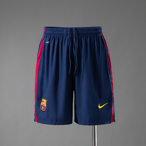 Wanban-Barcelona 14 15 Home Retro Shorts S-Xxl
