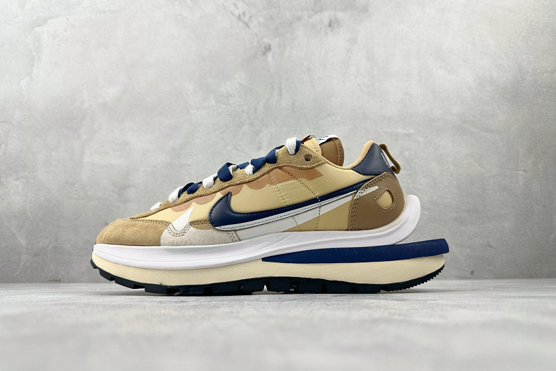Zhenhui-Sacai X Nike VaporWaffle Sesame And Blue Void -DD1875-200