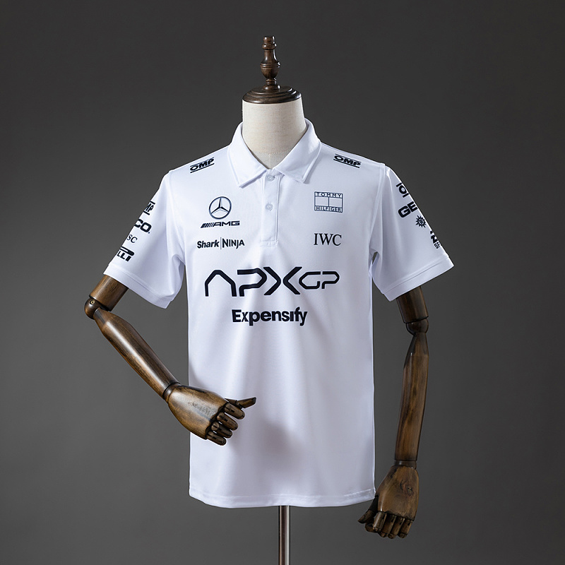 Wanban F1 Mercedes-Benz Apxgp Movie Edition Polo White S-5XL