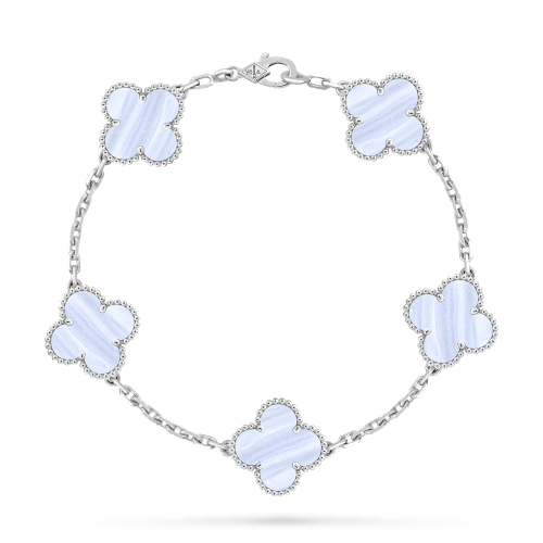 JG-VCARD34700 Vintage Alhambra Bracelet 5 Motifs