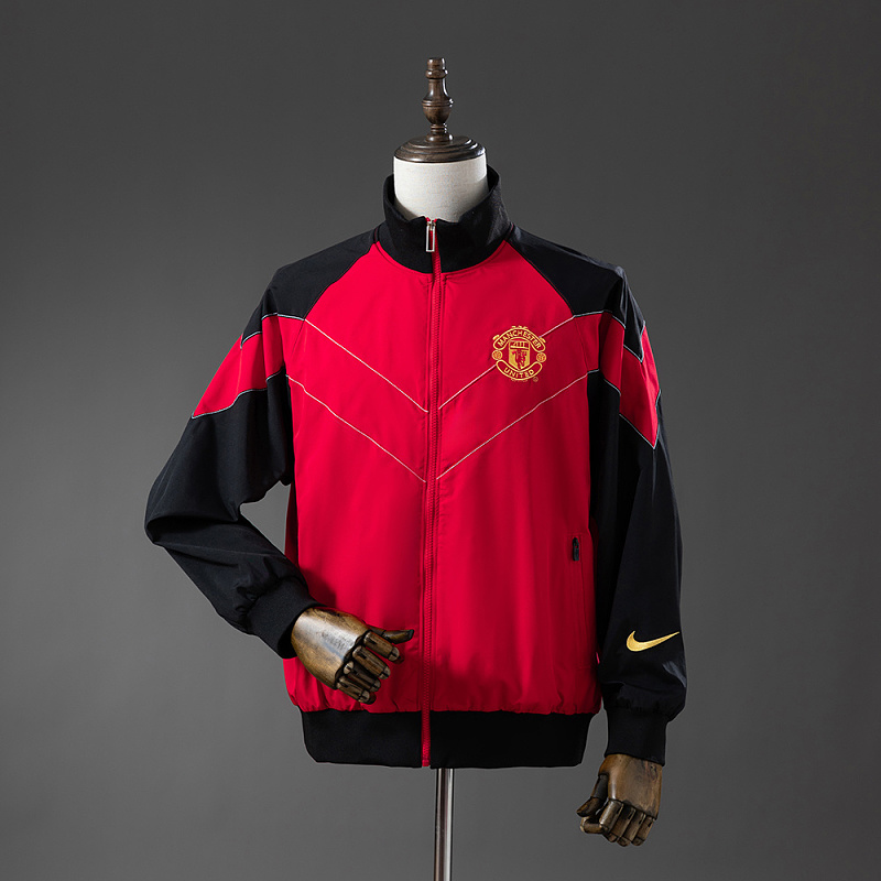 Wanban-M-U 06 07 Windbreaker - Black & Red S-Xxl