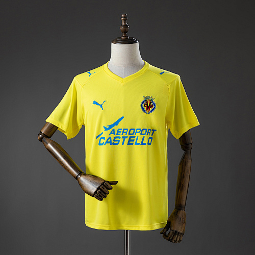 Wanban-Villarreal 08 09 Home Retro Jersey S-Xxl