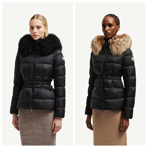 Boed Hooded Shearling-Trimmed Short Down Jacket Jiujiang 1-4