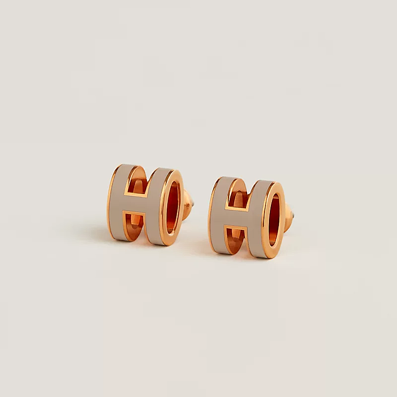 JG-H608002FO55 Mini Pop H Earrings