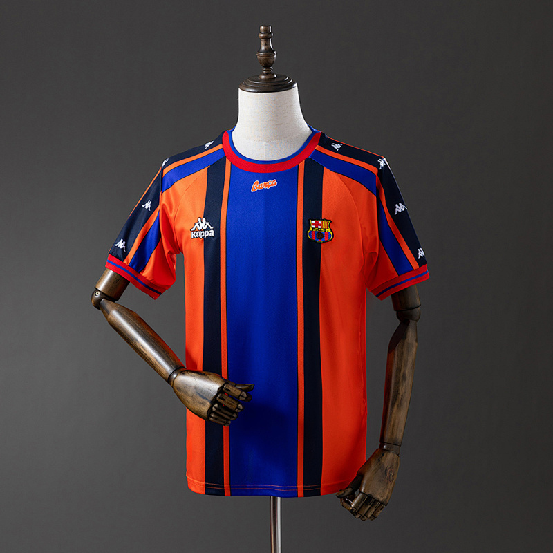 Wanban-Barcelona 97 98 Away Retro Jersey S-Xxl
