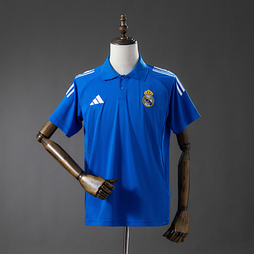 Wanban-Real Madrid 25 26 Polo - Blue S-Xxl