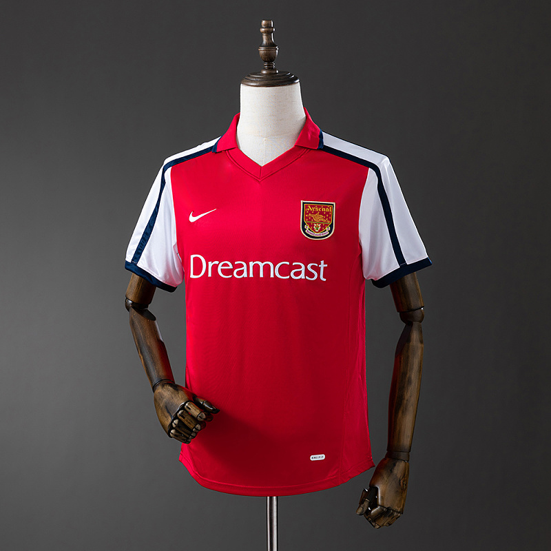 Wanban-Retro Arsenal 01 02 Home S-Xxl
