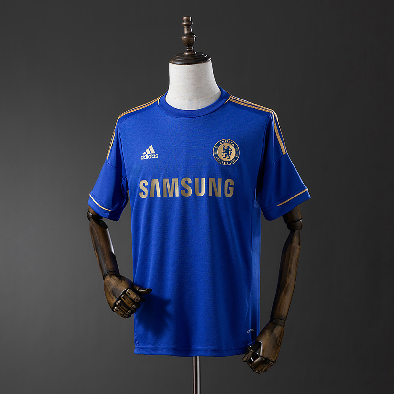 Wanban-Retro Chelsea 12 13 Home S-Xxl