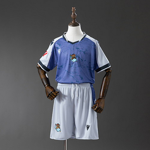 Wanban-Real Sociedad 25 26 Away Game Kids Size 16-28
