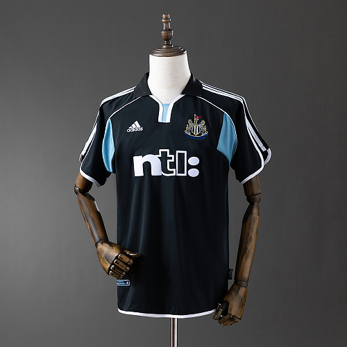 Wanban-Newcastle United 01 Away Retro Shirt S-Xxl