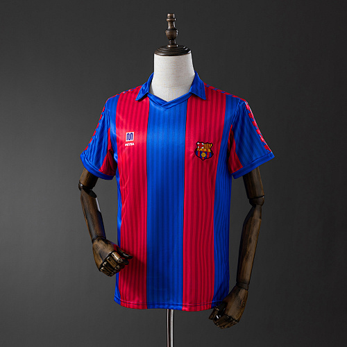 Wanban-Retro Barcelona 90 91 Home S-Xxl