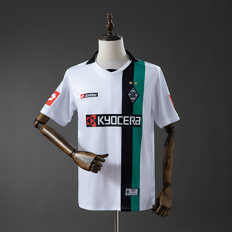 Wanban Borussia Monchengladbach 08 09 Home Retro Jersey S-Xxl