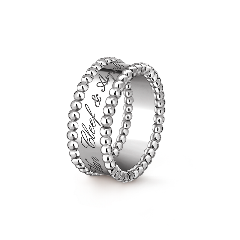 JG-VCARN32300 Perlée Signature Ring