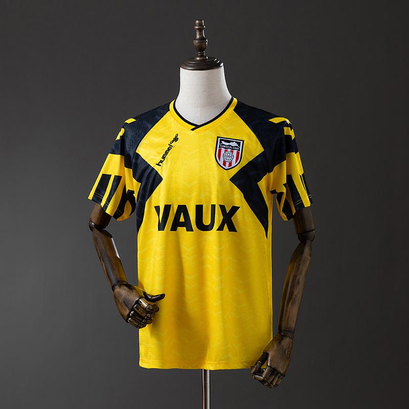 Wanban-Sunderland 92 93 Second Away Retro Jersey S-Xxl