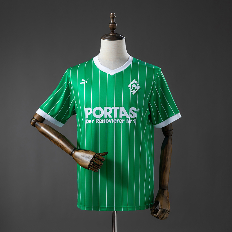 Wanban-Werder Bremen 88 89 Home Retro Jersey S-Xxl