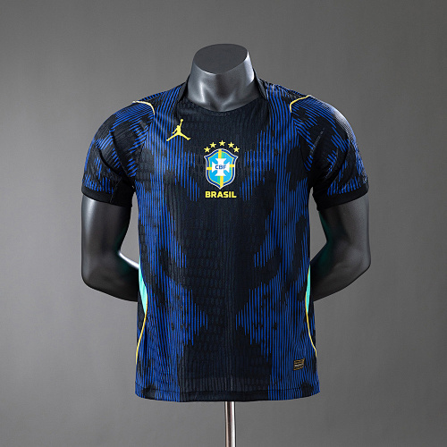 Wanban-Brazil Away Player Version Jersey S-4XL
