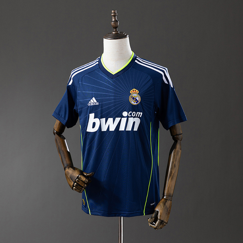Wanban-Real Madrid 10 11 Away Retro Jersey S-Xxl
