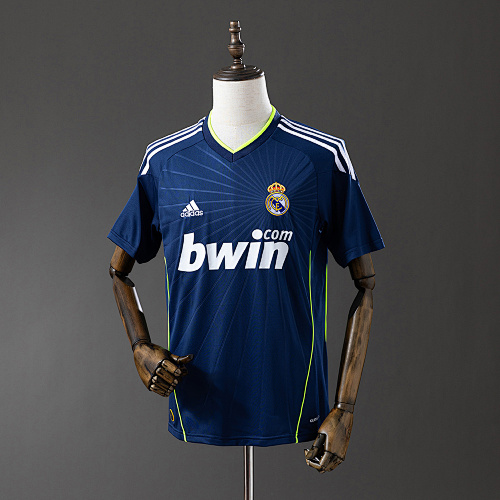 Wanban-Real Madrid 10 11 Away Retro Jersey S-Xxl