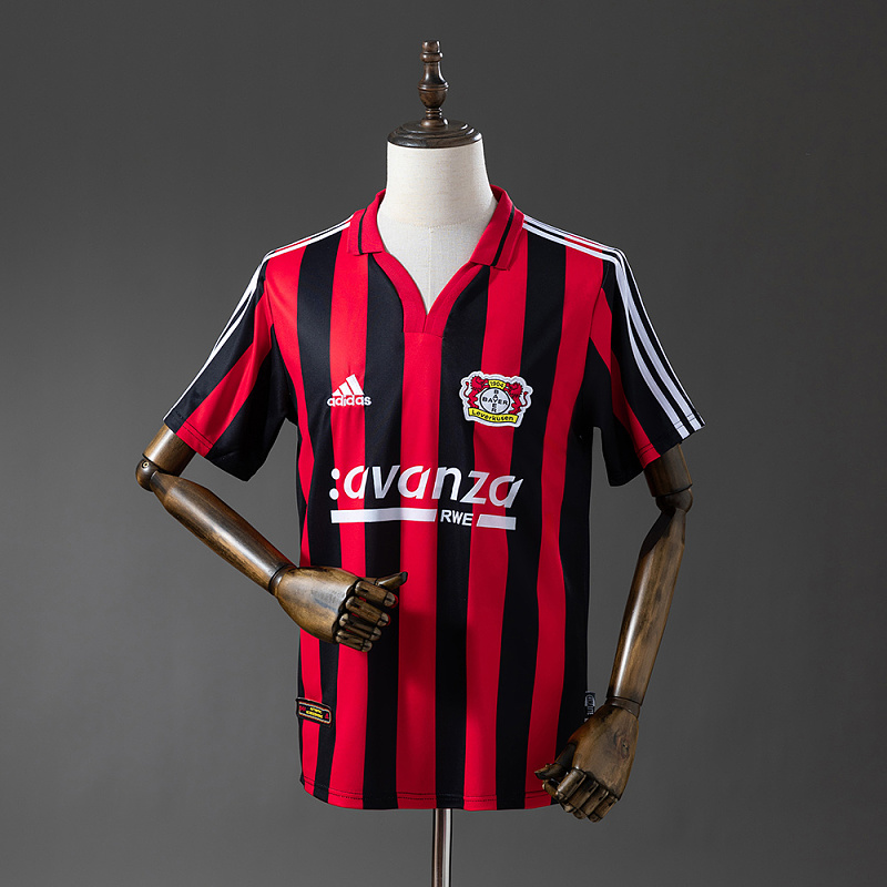 Wanban Leverkusen 00 01 Home Retro Jersey S-Xxl