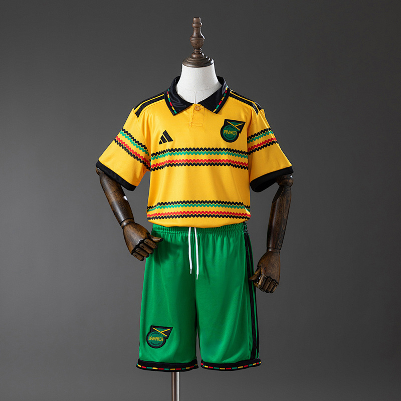 Wanban-Jamaica Home Kids Kit Jersey Size 16-28