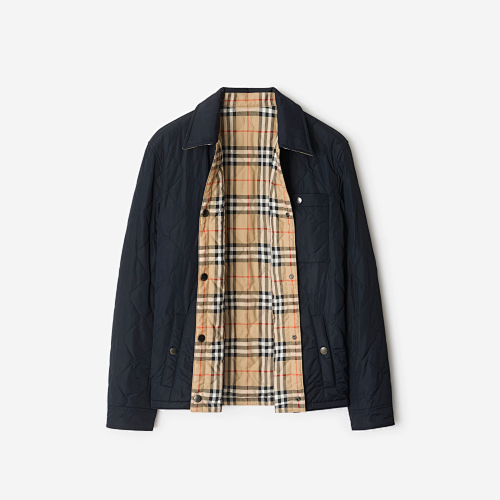 AF-C000455 Reversible Quilted Nylon Overshirt