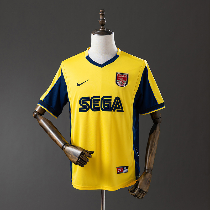 Wanban-Retro Arsenal 99 00 Away S-Xxl