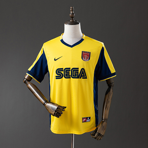 Wanban-Retro Arsenal 99 00 Away S-Xxl