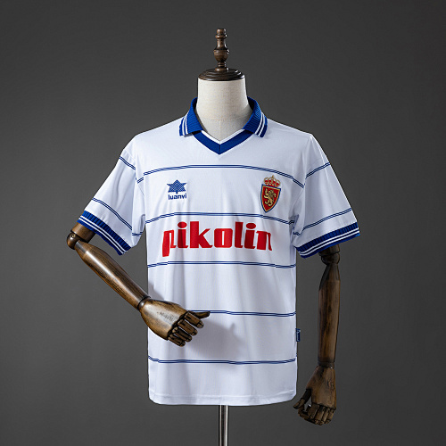 Wanban-Zaragoza 99 00 Home Retro Jersey S-Xxl