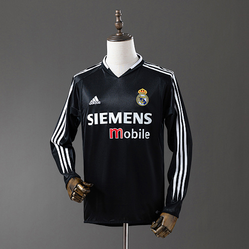 Wanban-Real Madrid 04 05 Third Away Long Sleeve Retro Jersey S-Xxl