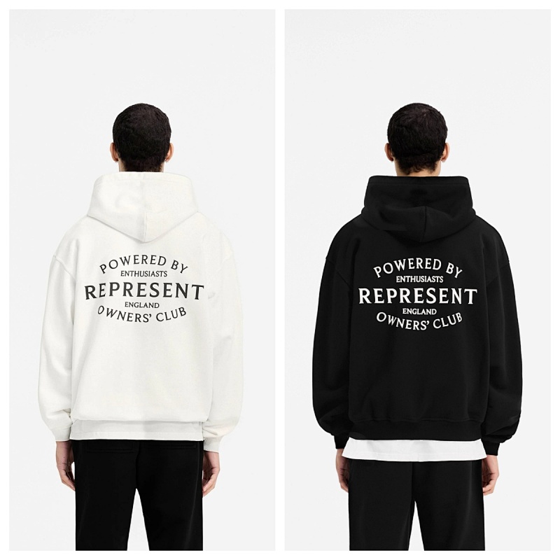 Lili-REPRESENT Owners Club Stamp Hoodie Logo S M L XL