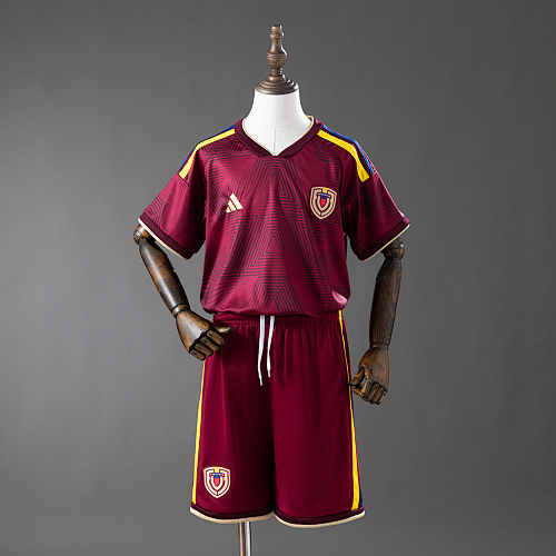 Wanban-Venezuela Home Kids Kit Jerseys Size 16-28