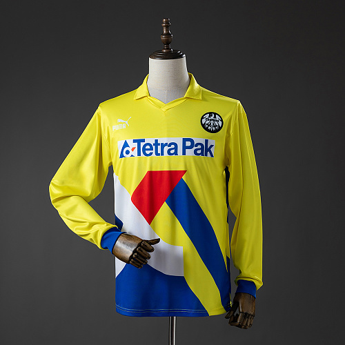 Wanban-Frankfurt 93 96 Away Long-Sleeve Retro Jersey S-Xxl
