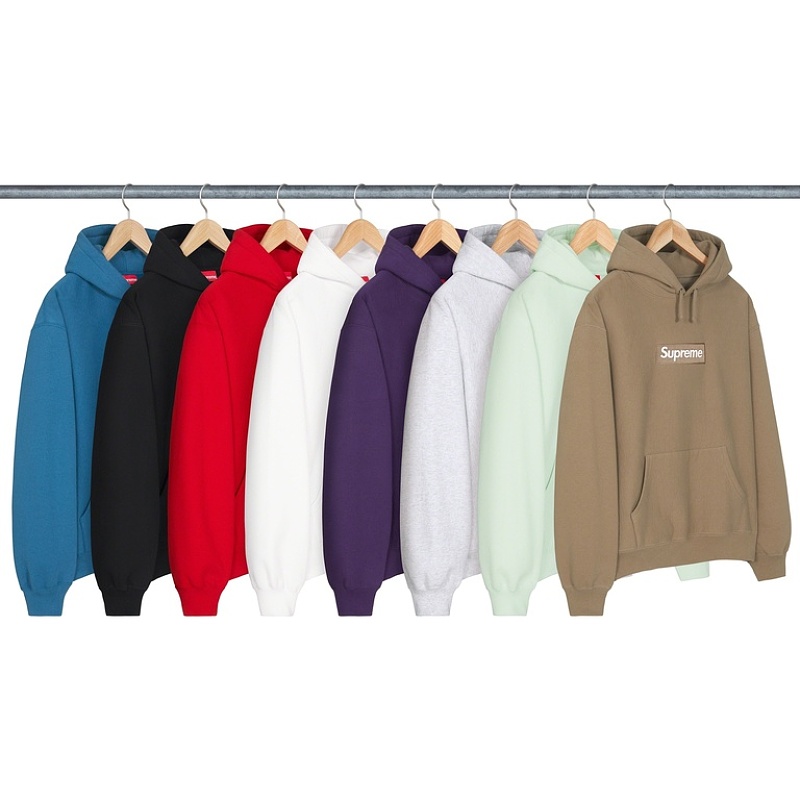 Bandao-660420029 Box Logo Hooded Sweatshirt S-Xl